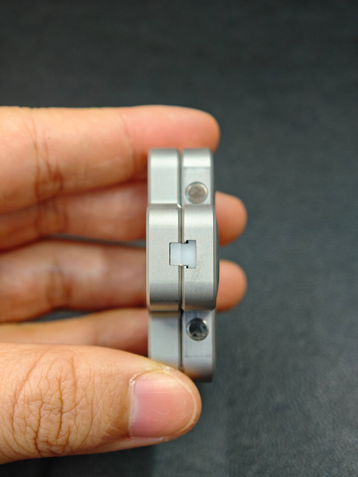 "+" Stainless Steel Resin-Sealed