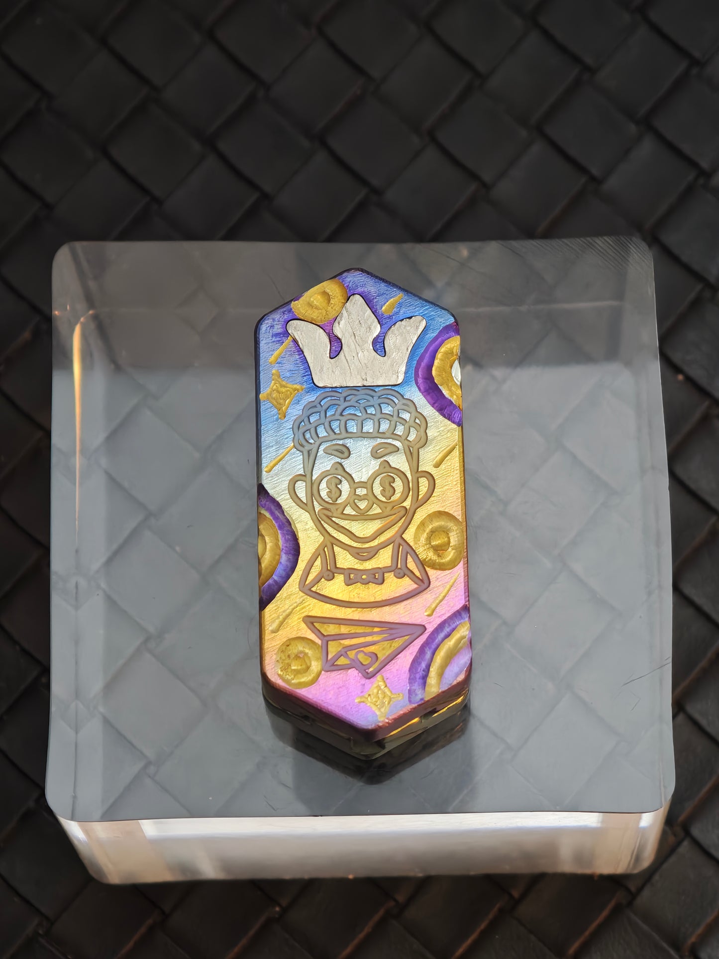 ZacLab Plane Titanium Engraved