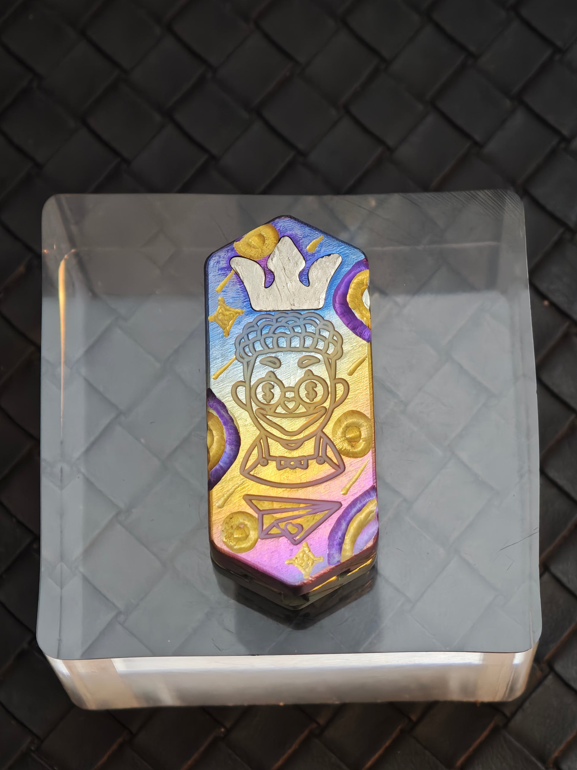 ZacLab Plane Titanium Engraved