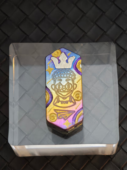 ZacLab Plane Titanium Engraved