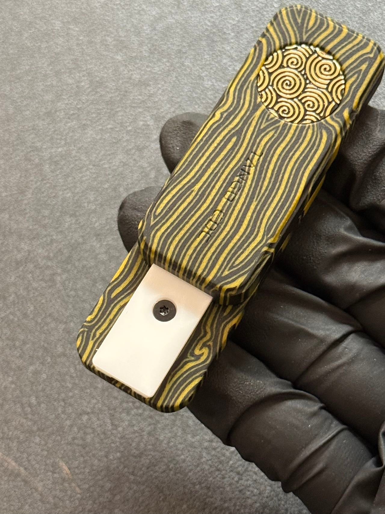Sugar Cube Damasteel G10