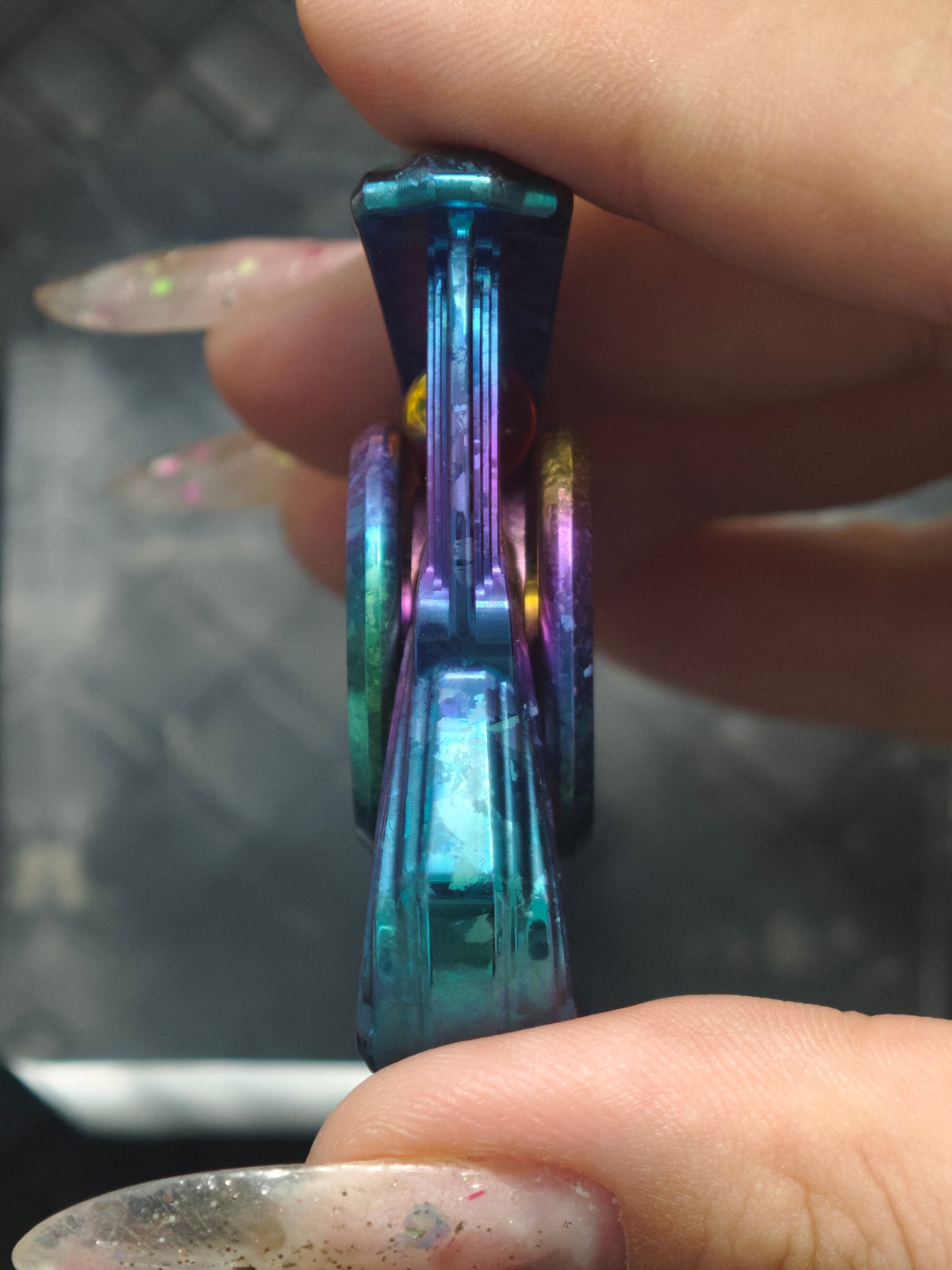 Morandi Crystallized Titanium