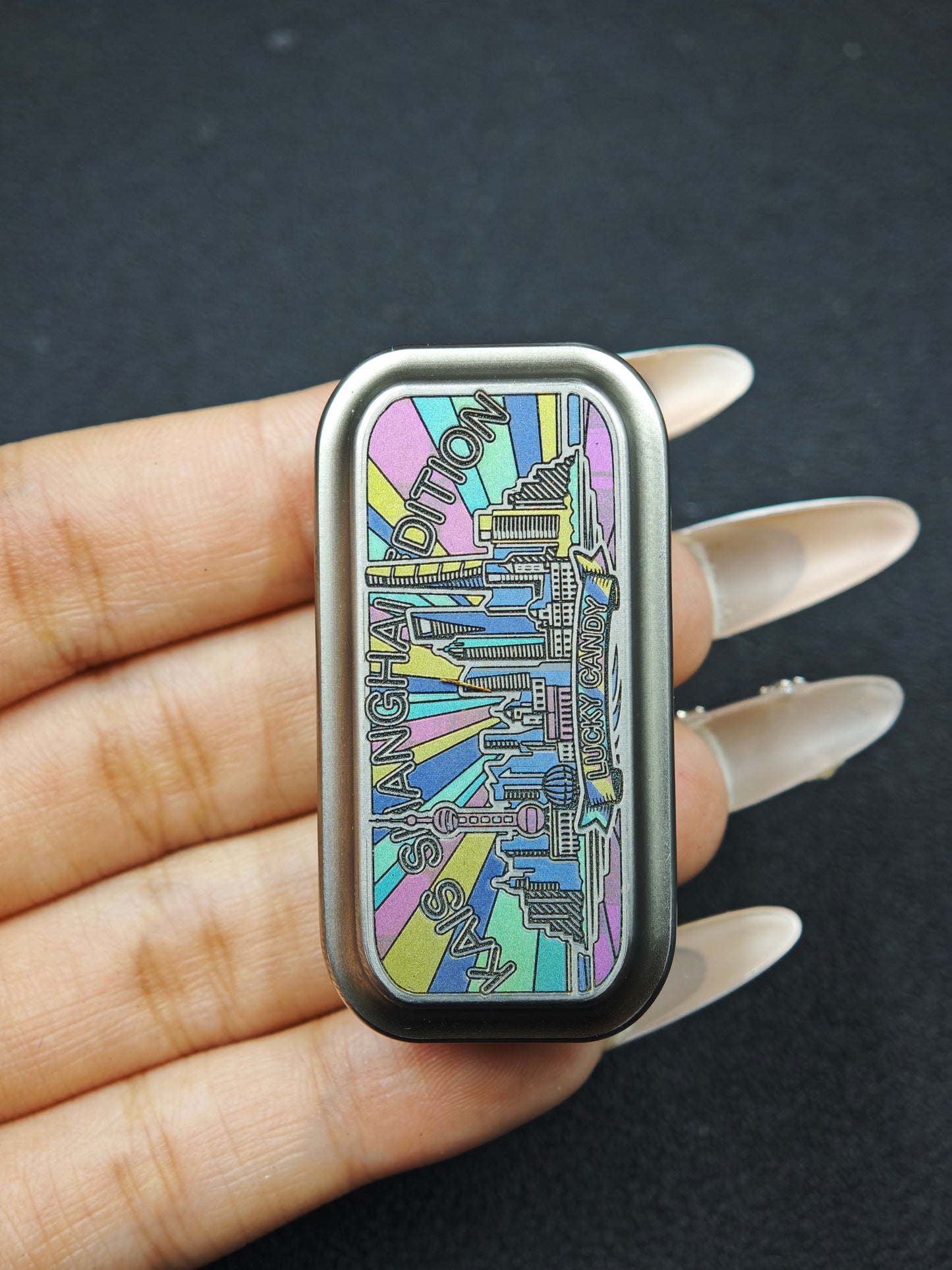 Lucky Candy Titanium Color-Anodized Engraved Limited Edition