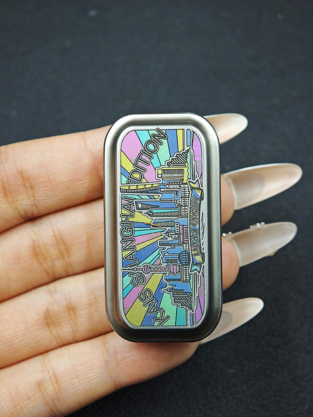 Lucky Candy Titanium Color-Anodized Engraved Limited Edition