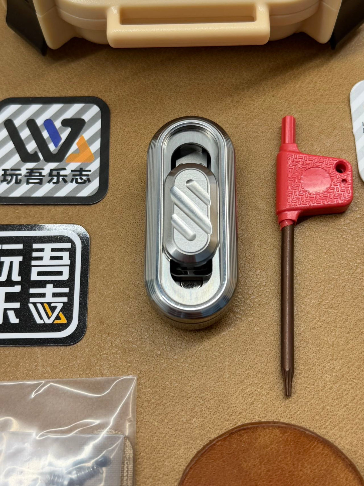 Popping Stainless Steel Blasted Polished