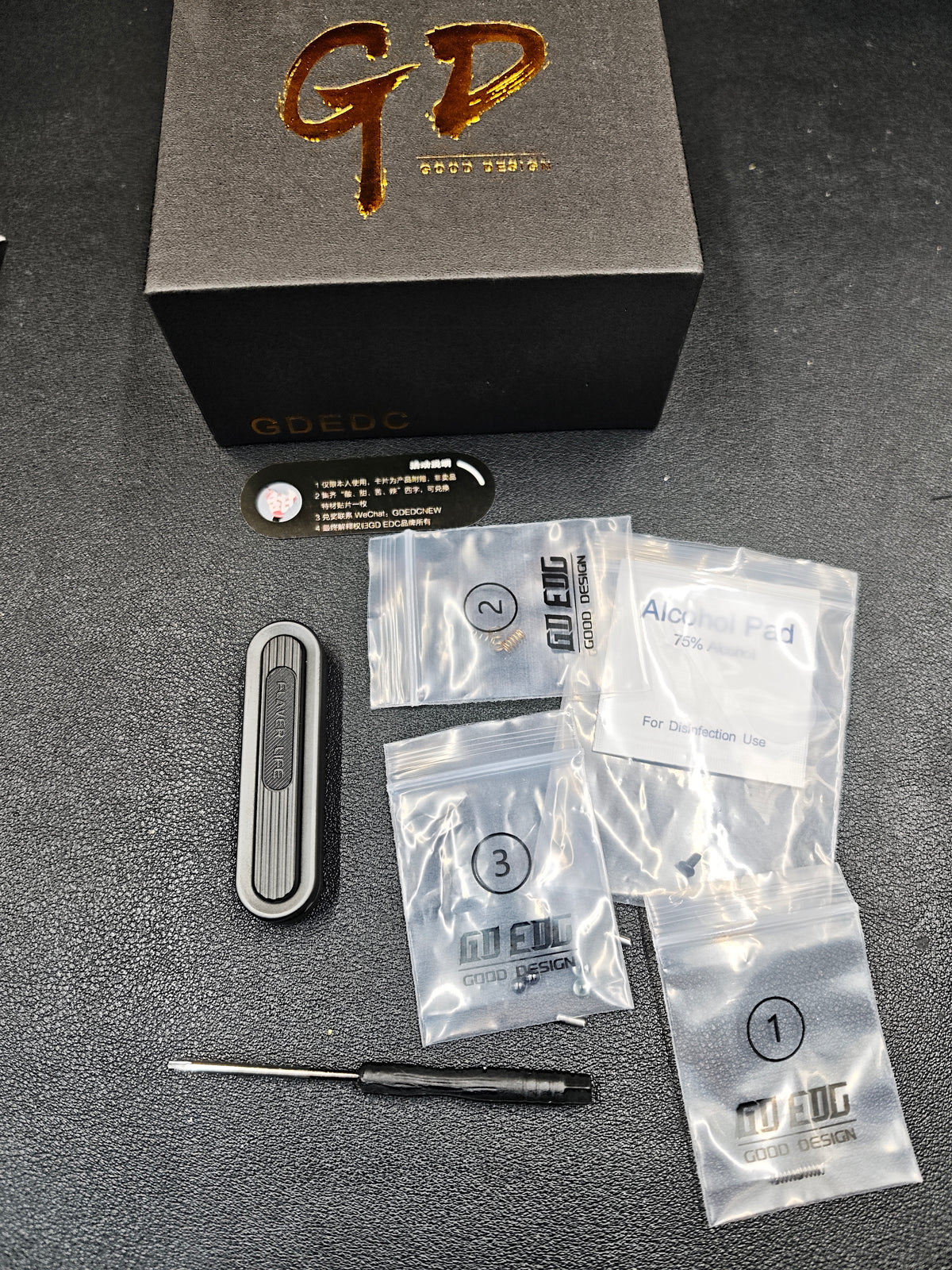 Spice Pin Zirconium Brushed