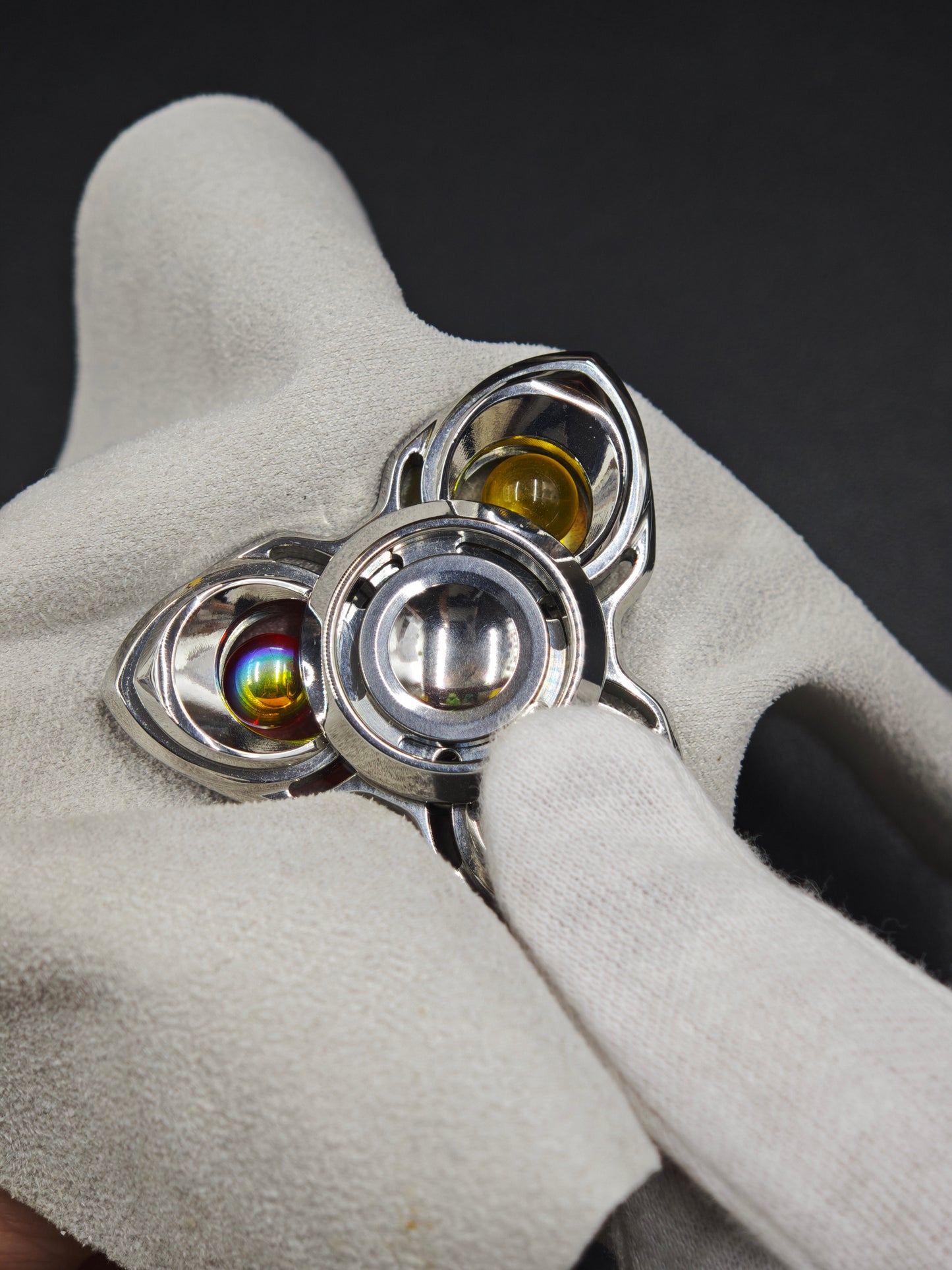 Twin Plume Stainless Steel Polished