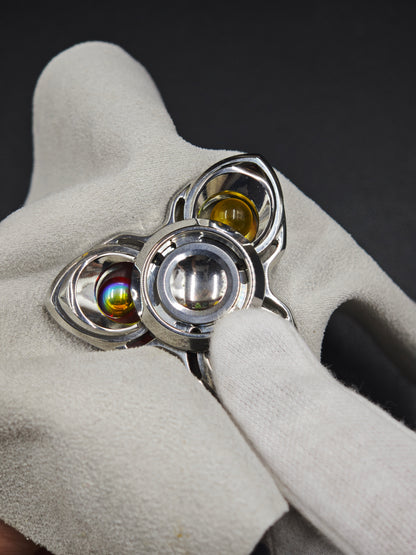 Twin Plume Stainless Steel Polished