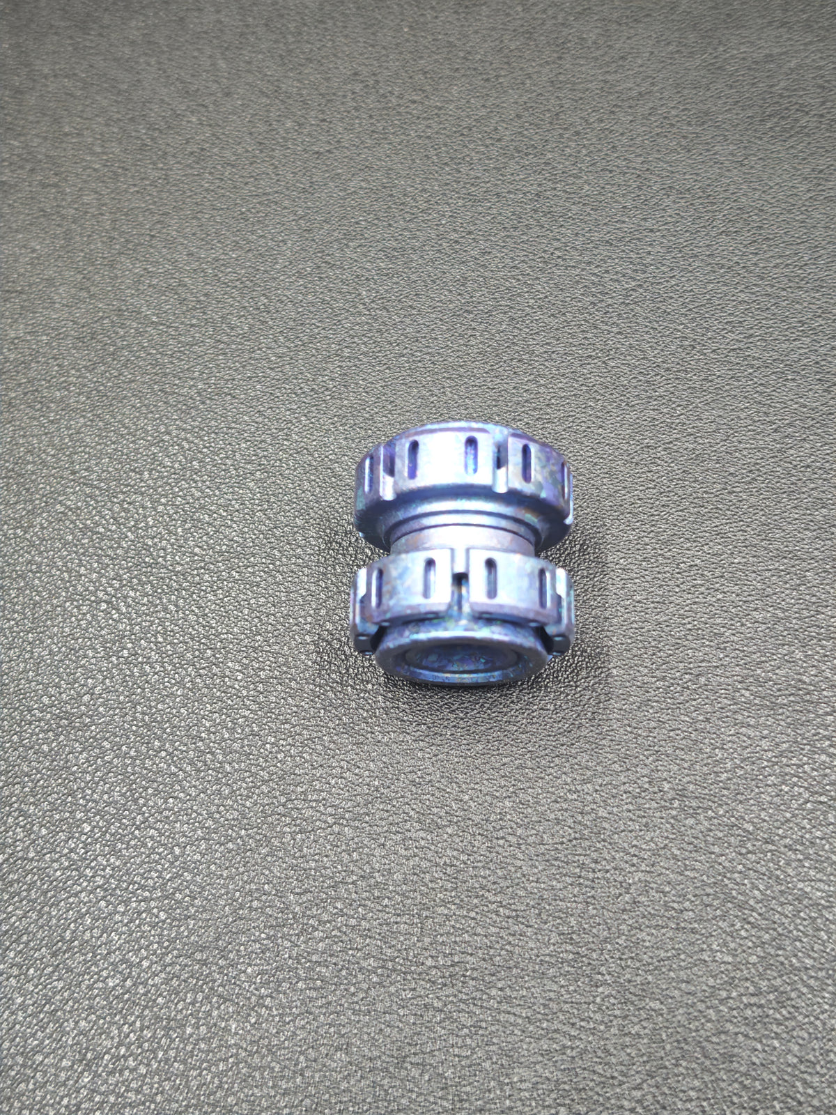 Pillbug Shell Opening Crystallized Titanium