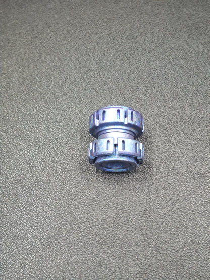 Pillbug Shell Opening Crystallized Titanium