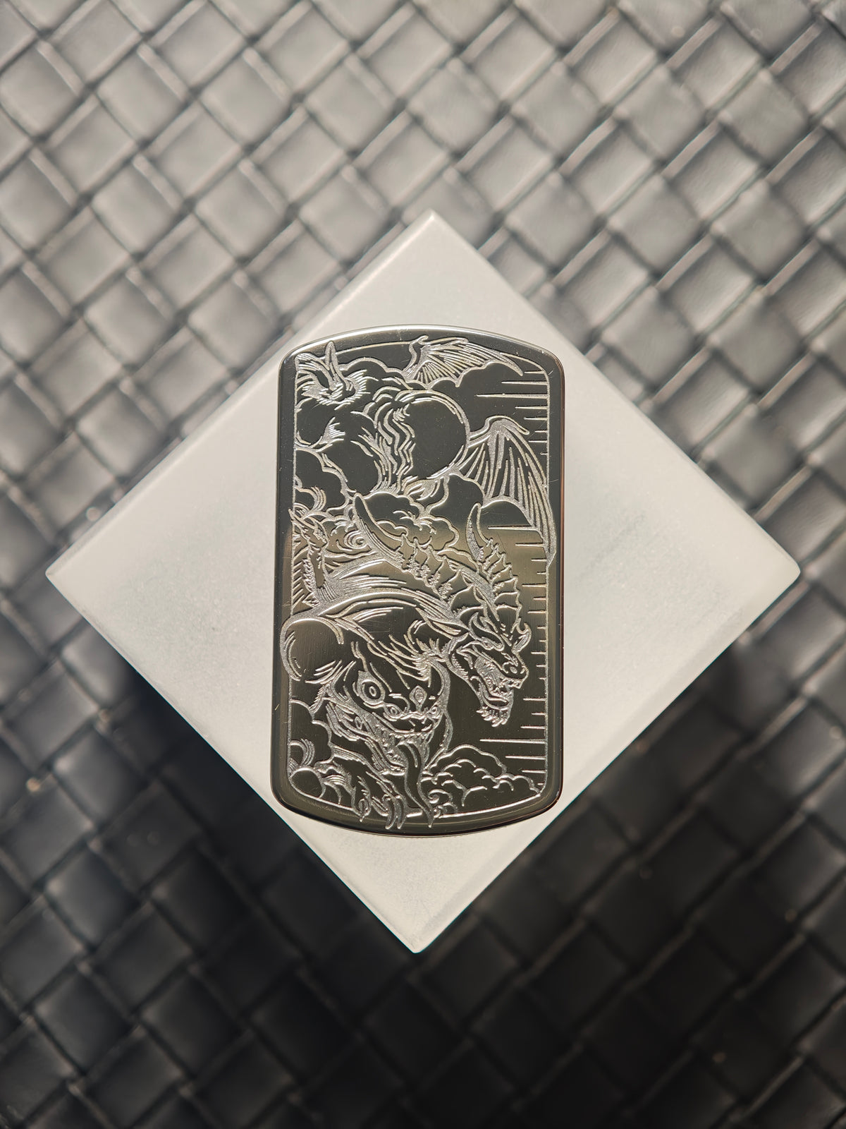 Root Three Zirconium Engraved Polished Limited Edition