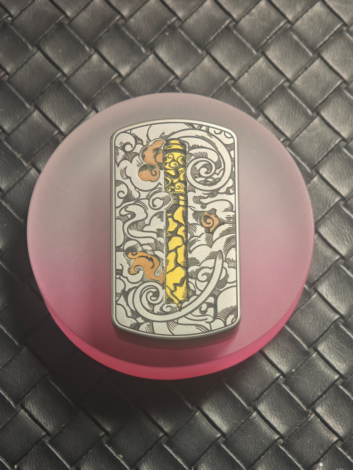 Root Three Titanium Engraved
