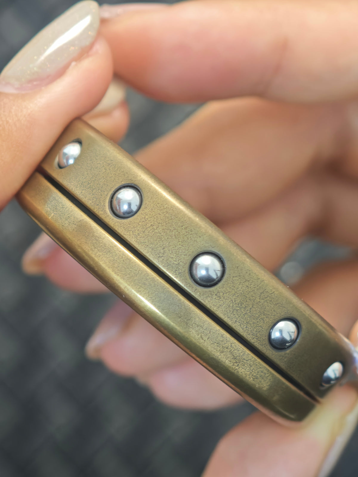 Dealer Button Brass