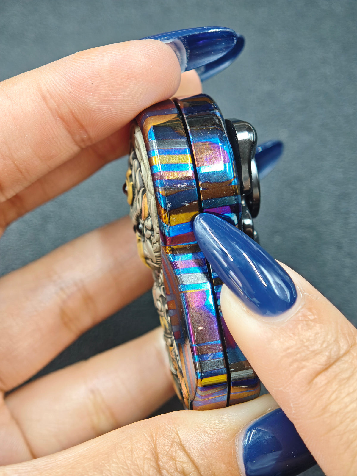 Demon Subduing Toga Tangcao Pattern Zircuti