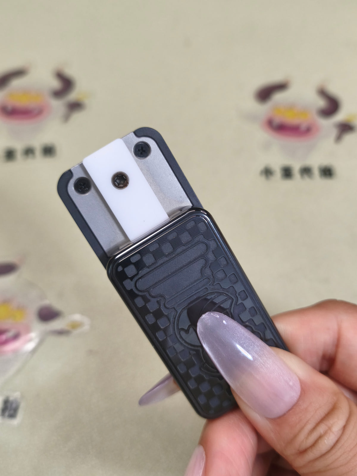 Mecha Pig Zirconium Polished