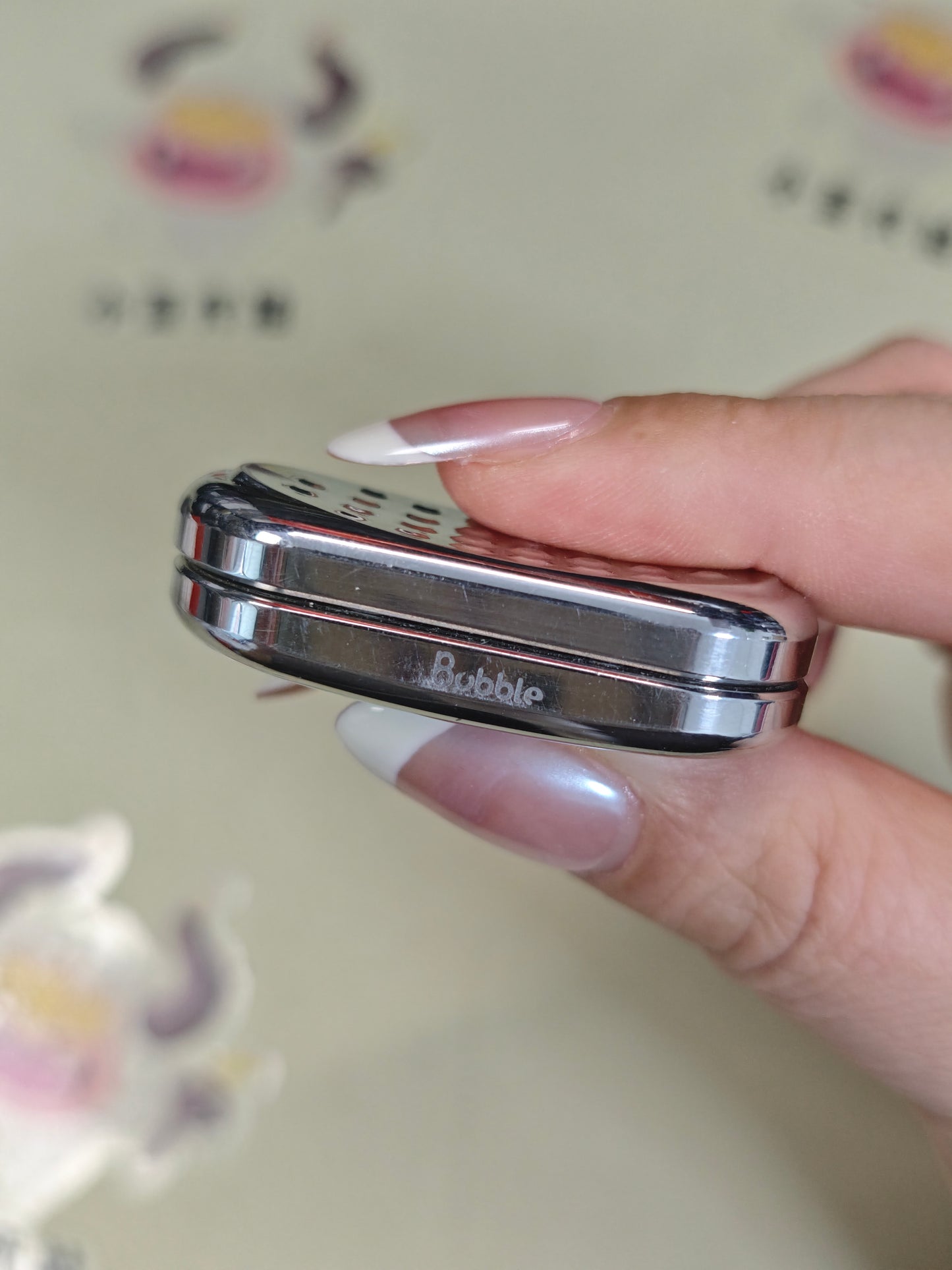 Top B Bubble Stainless Steel