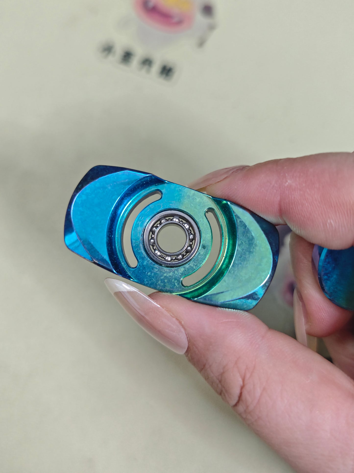 Crystallized Titanium