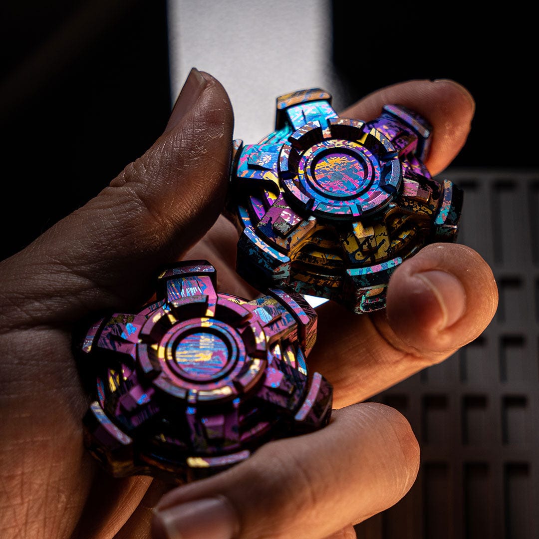 Engine Fidget Spinner 9 Hand EDC Fidgets | Machinarium Spinners & Mechanical Toys | TRB ...
