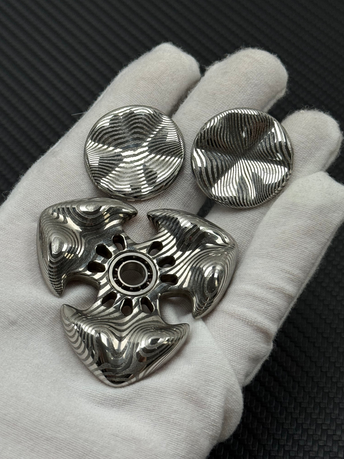Fat Squid Damasteel