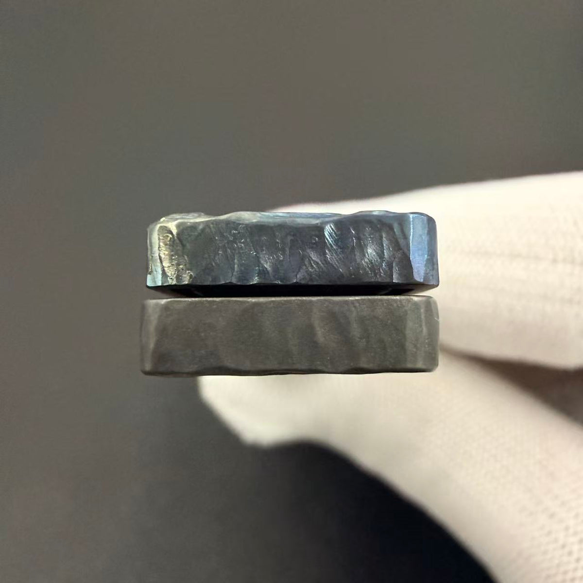Choc Zirconium Color-Anodized Stone Textured