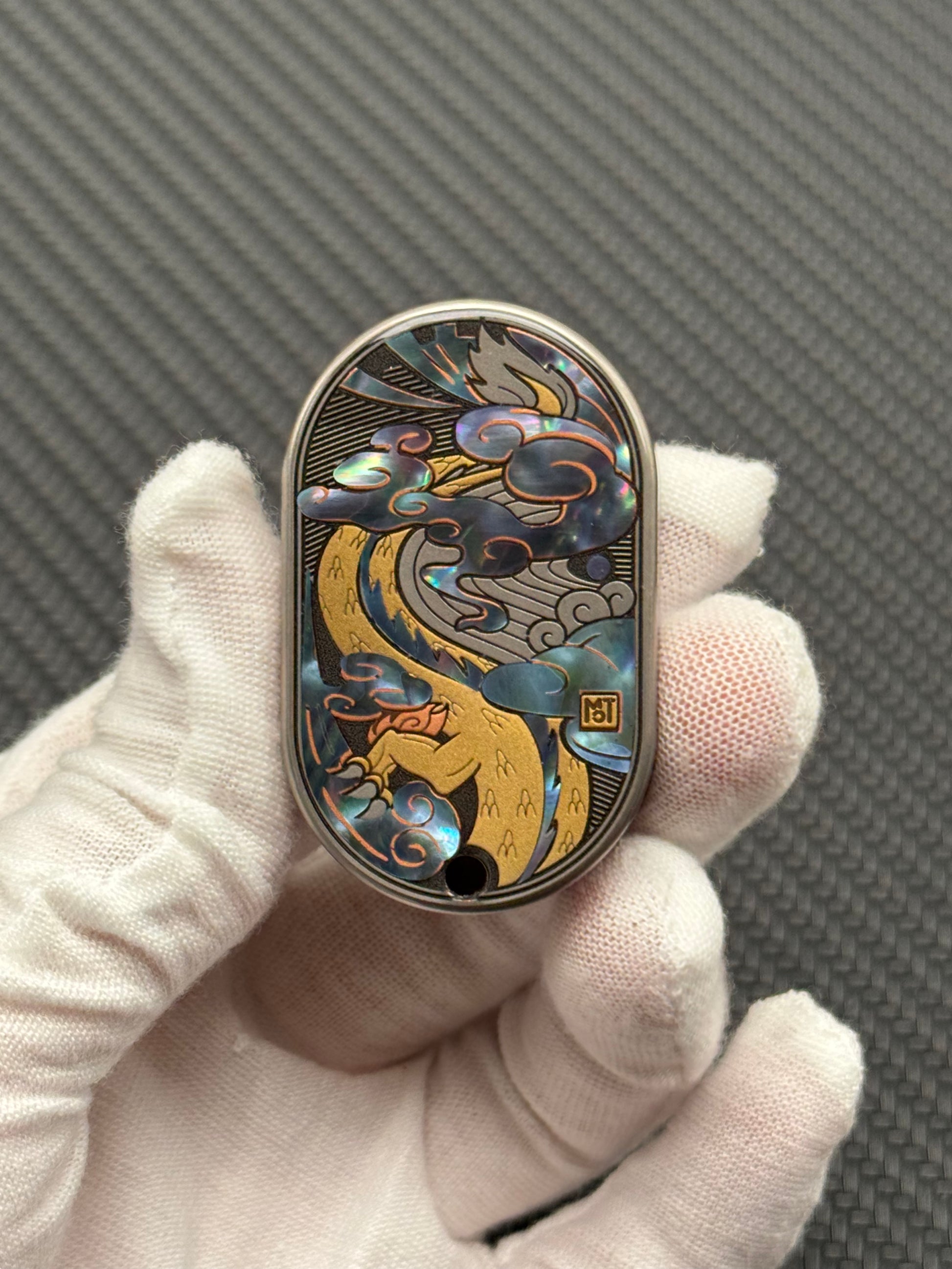 Couture Dragon Rhythm Titanium Resin-Sealed