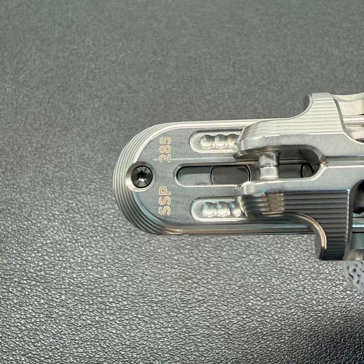 Exoskeleton Magnetic Mechanical Stainless Steel Blasted