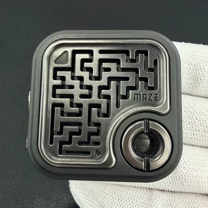 MAZE BLOCK Zirconium Stainless Steel