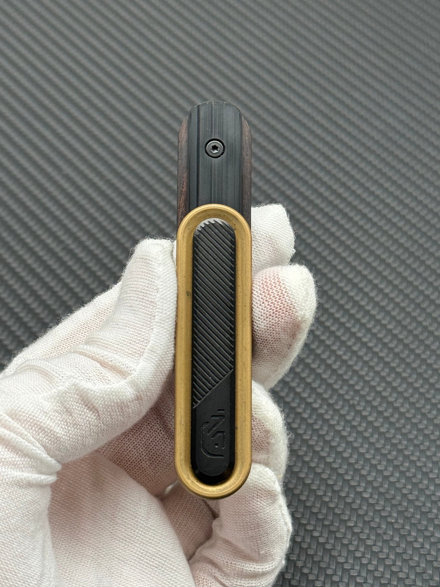 Year of Horse Flavor Stick African Blackwood Brass