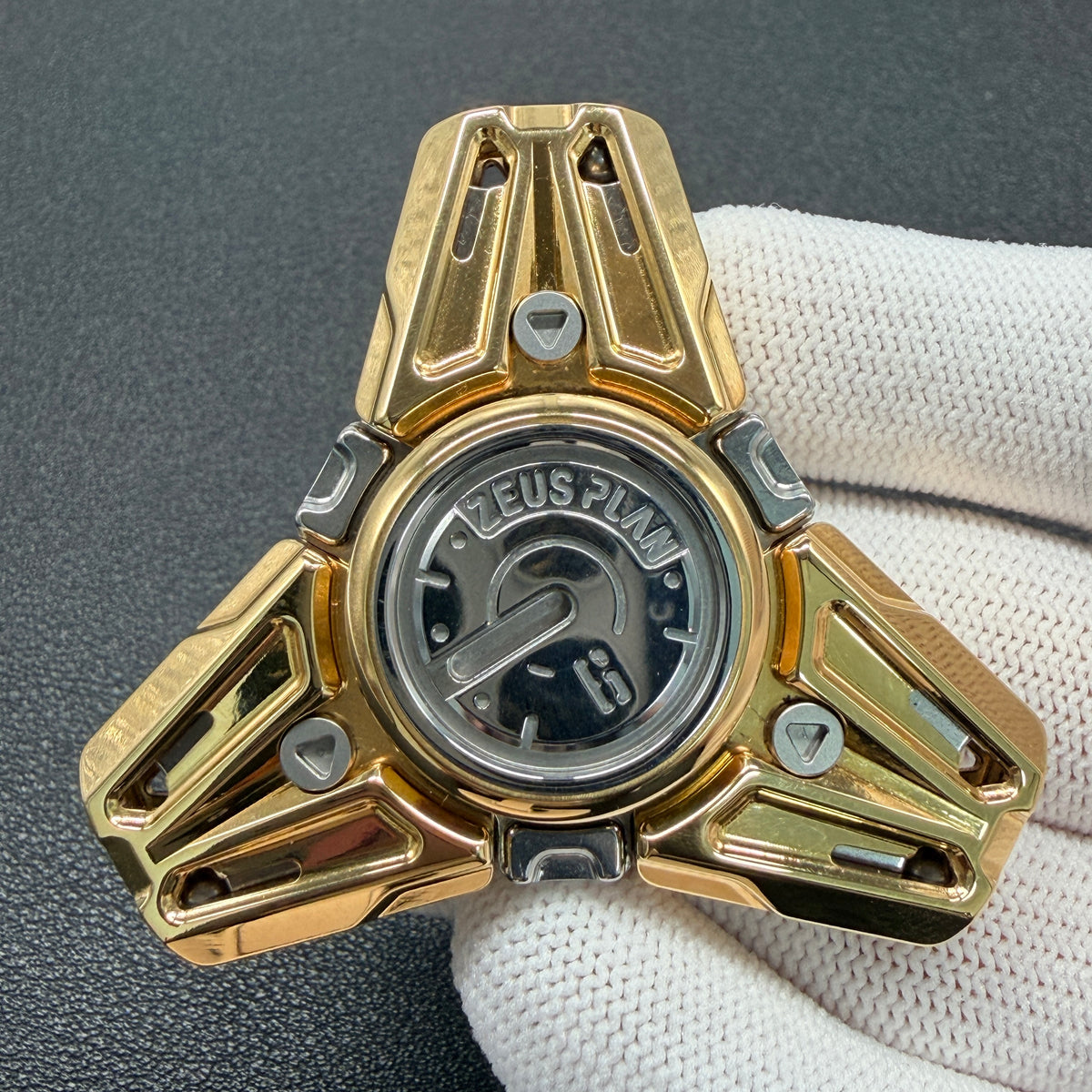 God of Time Stainless Steel Gold Plated