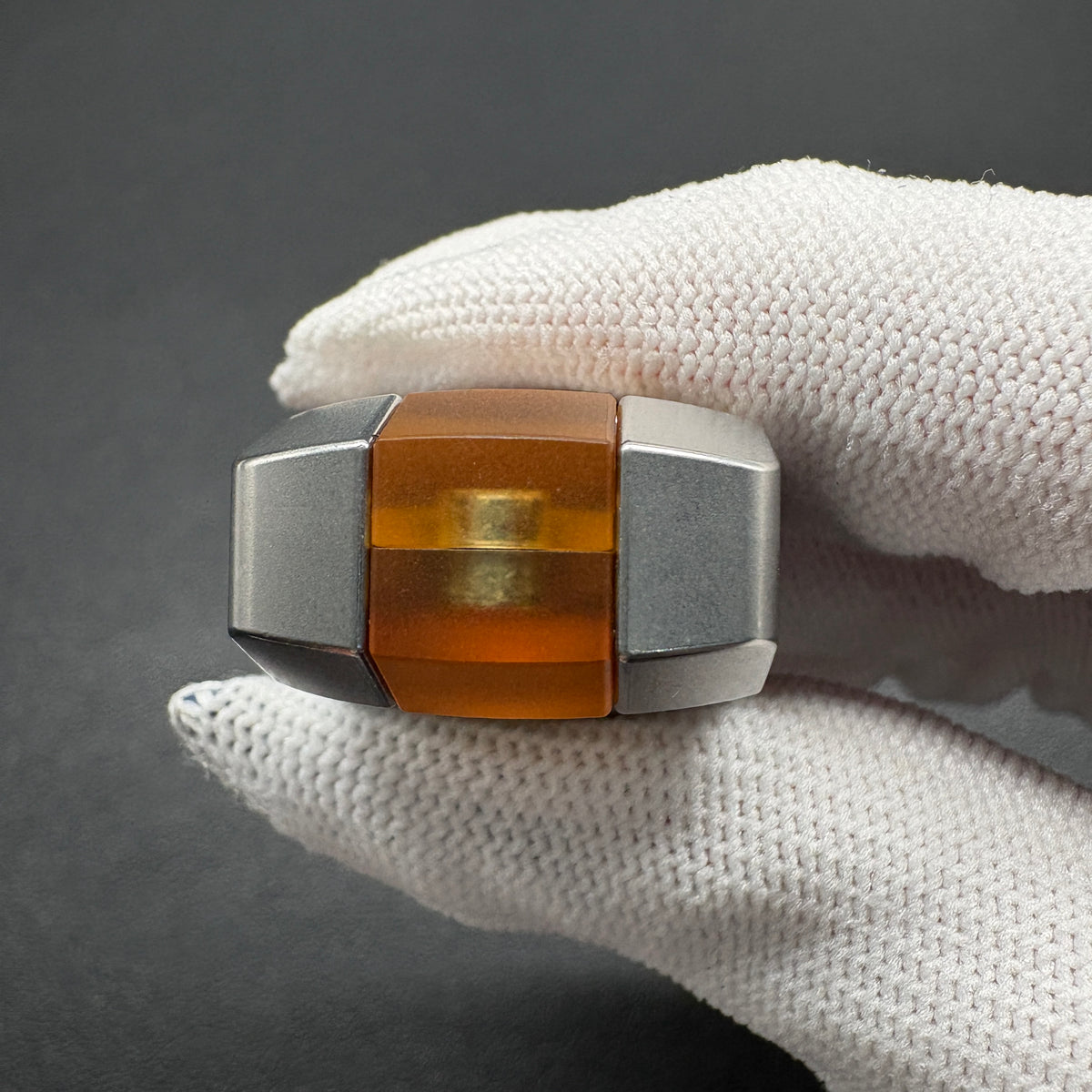 Amber Tenon Stainless Steel Stonewashed