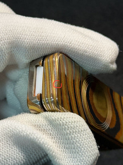 Sugar Cube Mokume