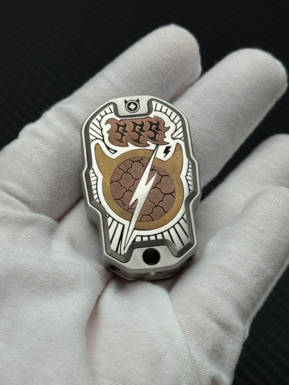 ALPHA S Stainless Steel Engraved