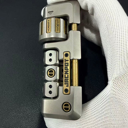 Jackpot 2.0 Deskset Brass Stainless Steel