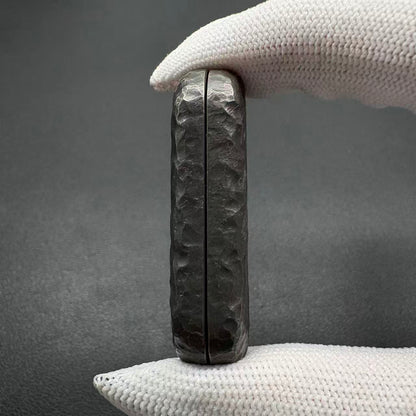 Floating Cloud Titanium Stone Textured Engraved Polished