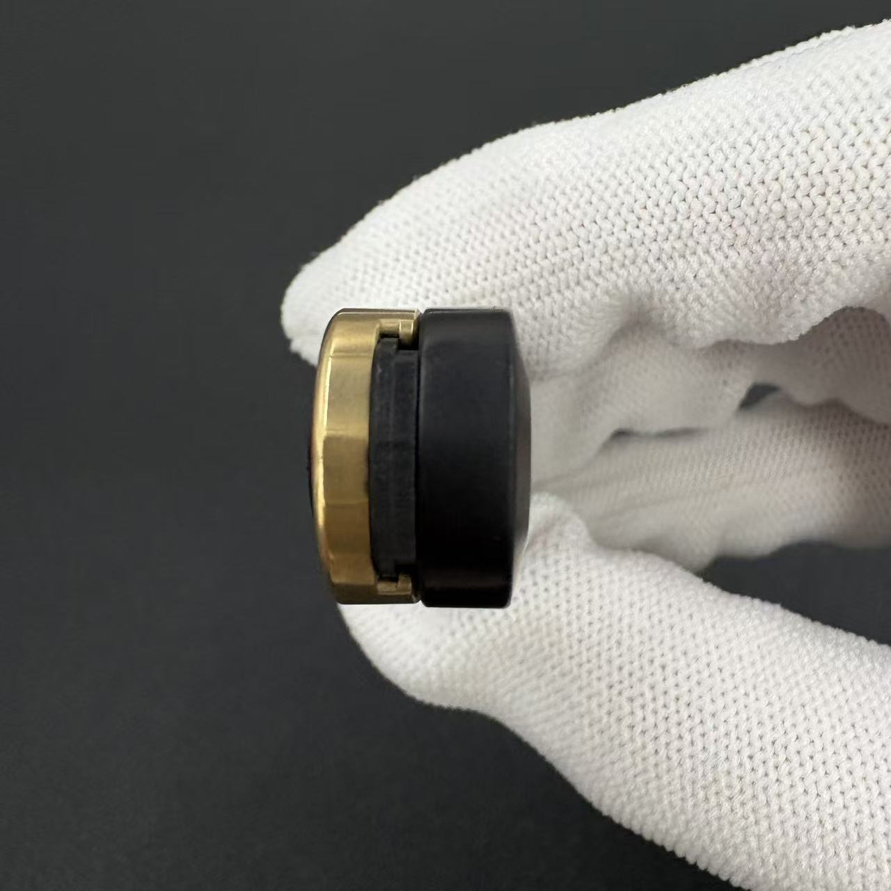 Spice Pin Brass PEI African Blackwood
