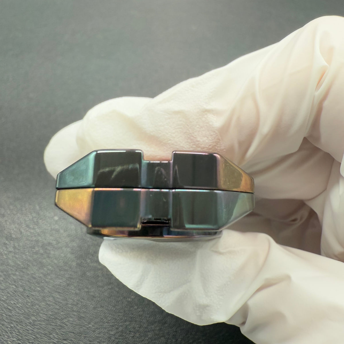 Ling Yin Zirconium Color-Anodized Polished