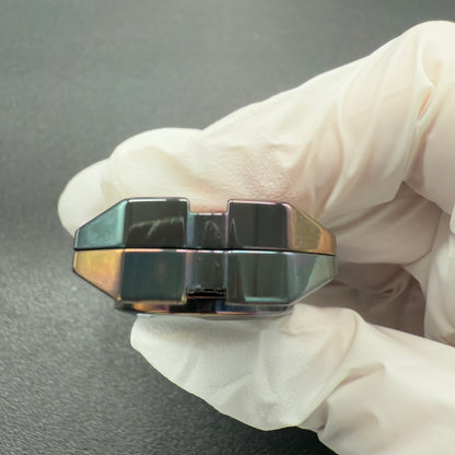 Ling Yin Zirconium Color-Anodized Polished