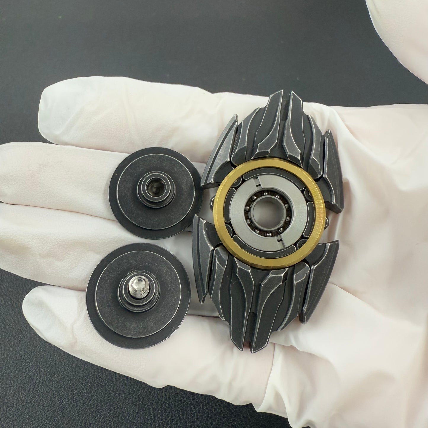 Dark Shell Opening Stainless Steel