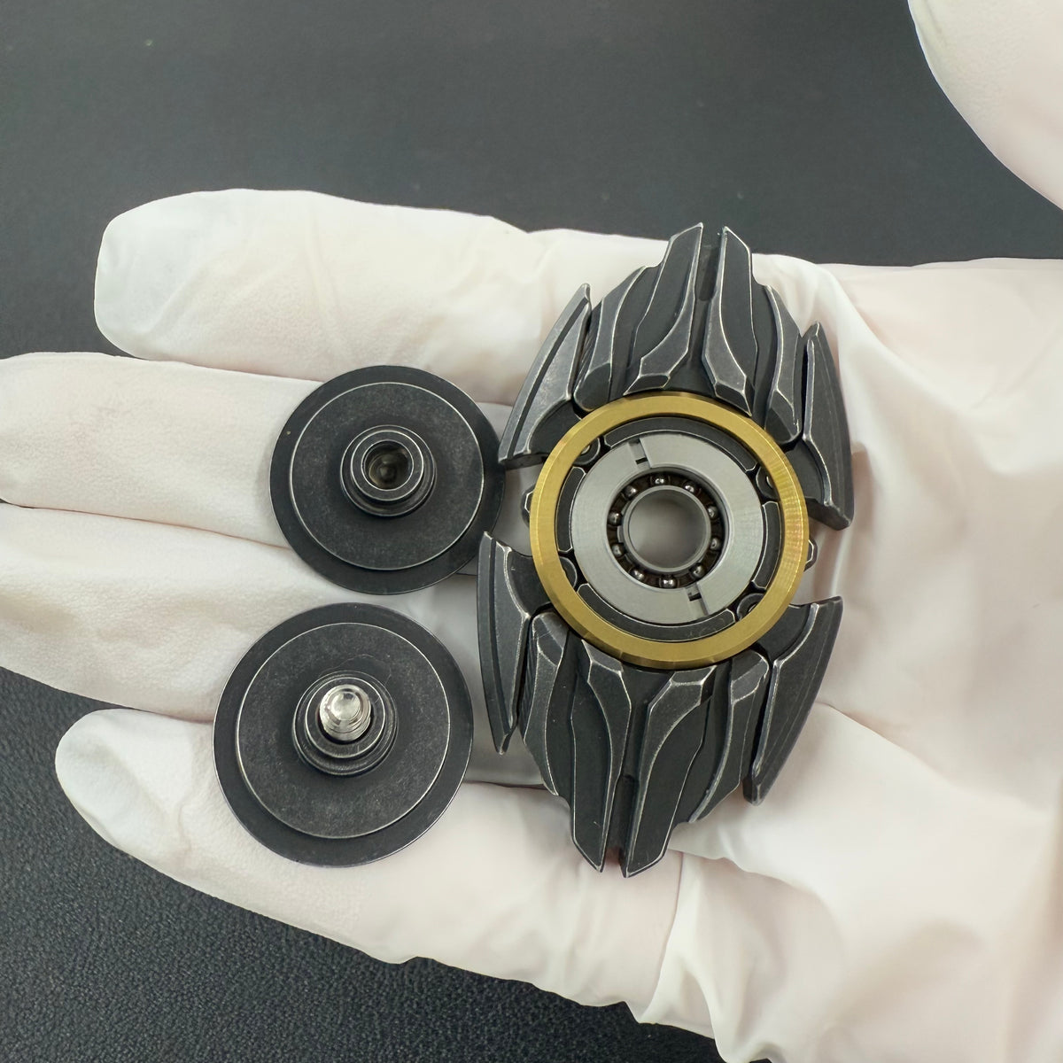 Dark Shell Opening Stainless Steel