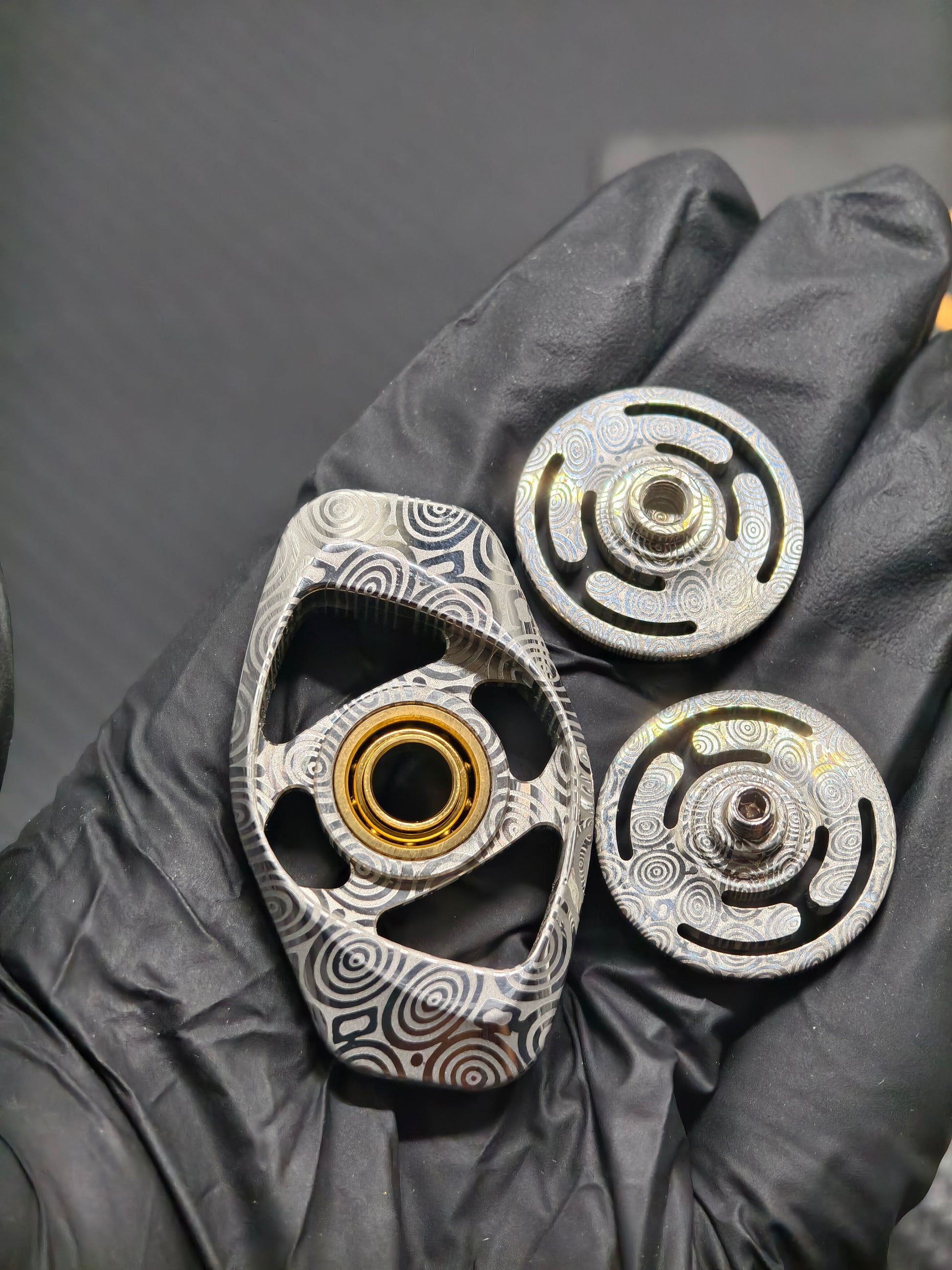 Phantom Dual Leaf Damasteel