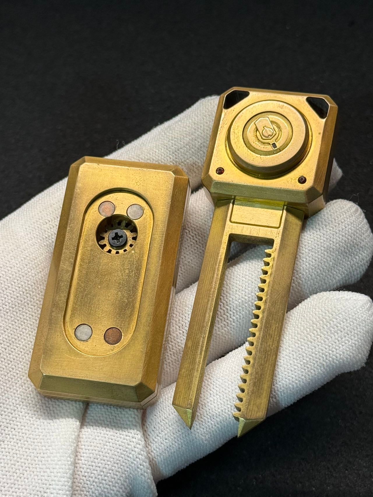 Square Inch Blade Brass