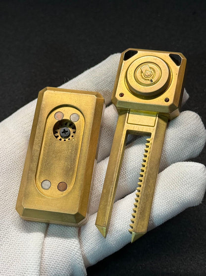 Square Inch Blade Brass