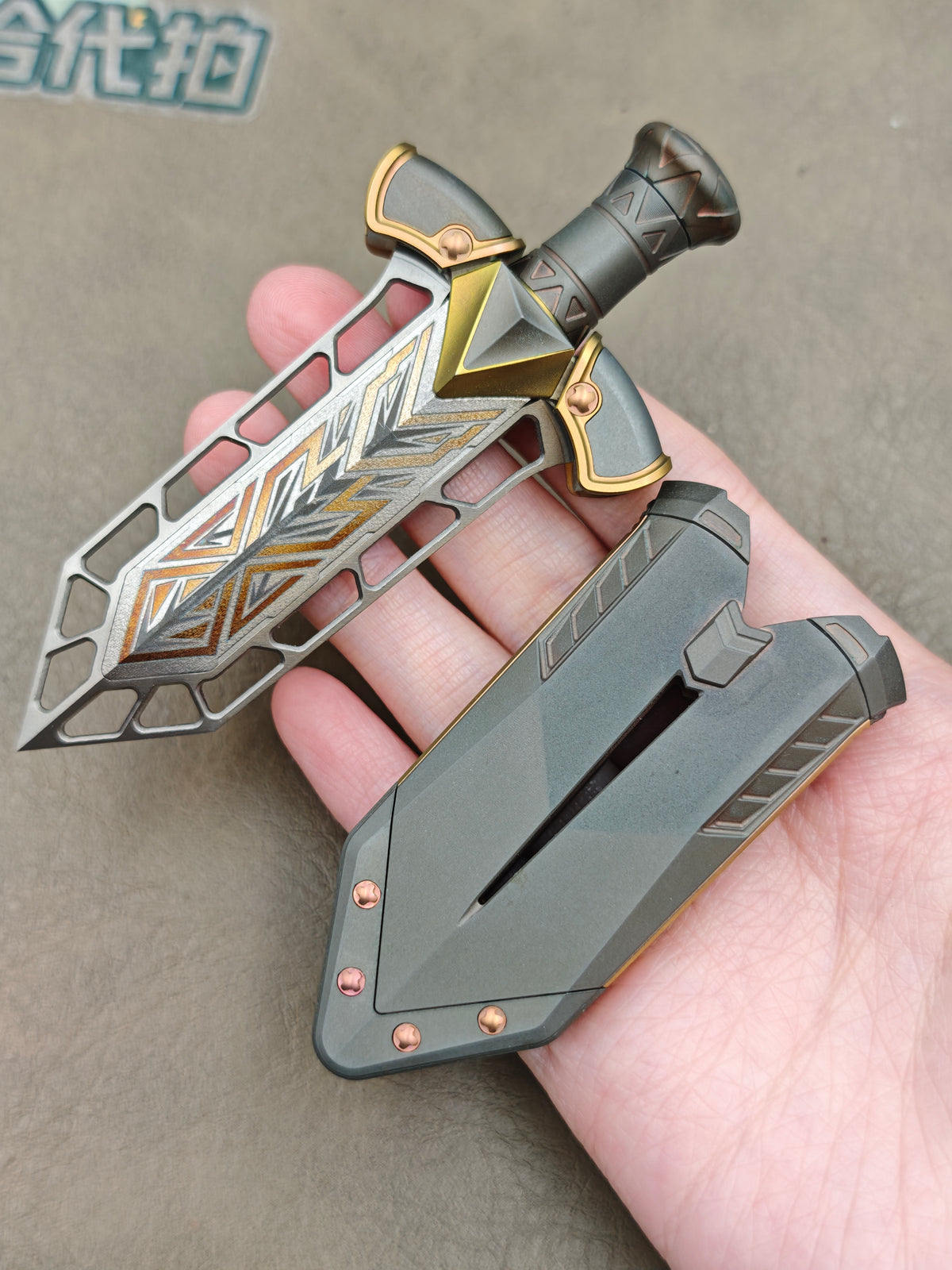Ghost Lantern Lake Sword Tungsten-Copper