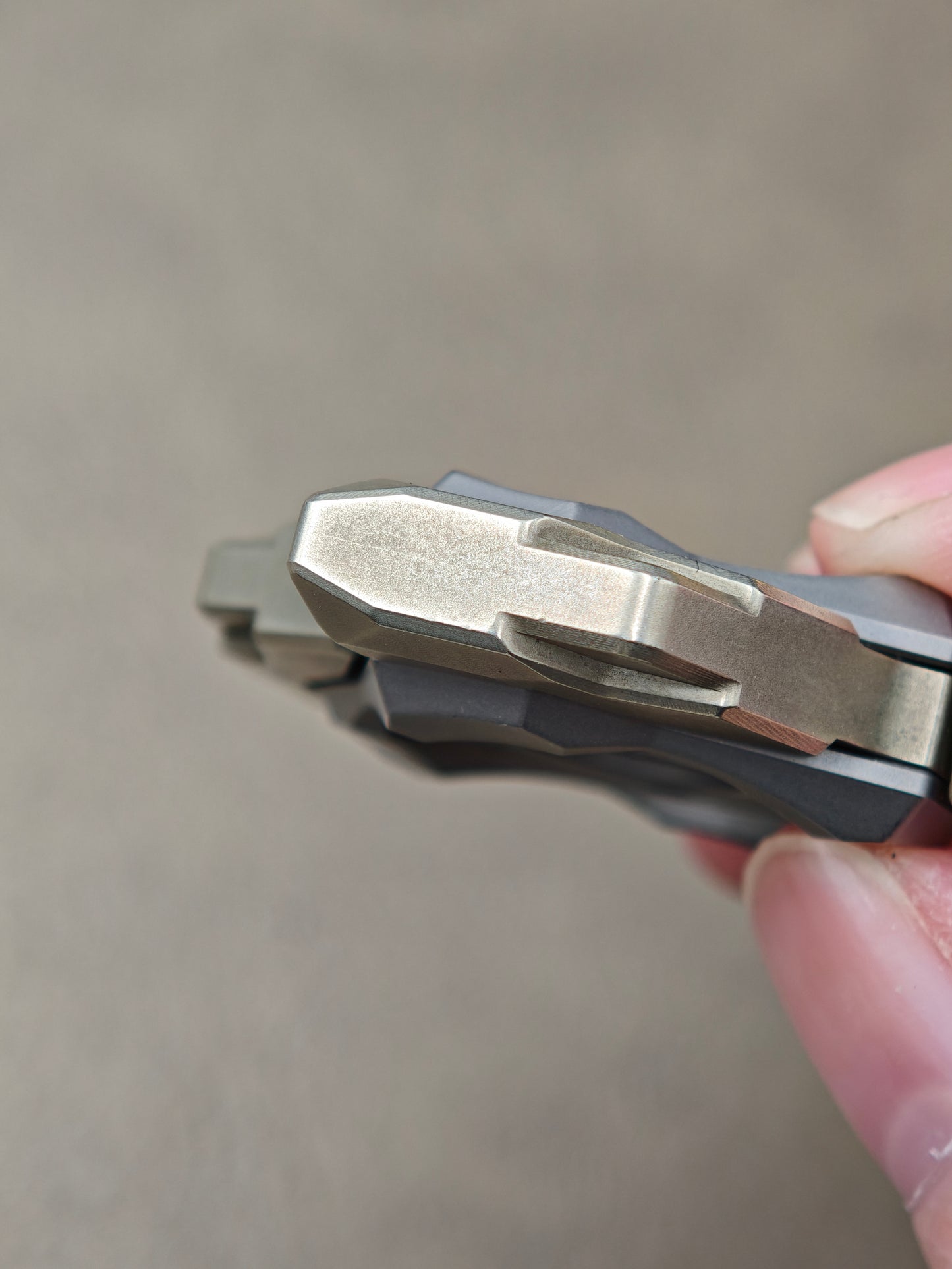 Haze Shell Opening Cupronickel Titanium