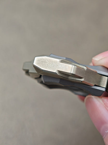Haze Shell Opening Cupronickel Titanium