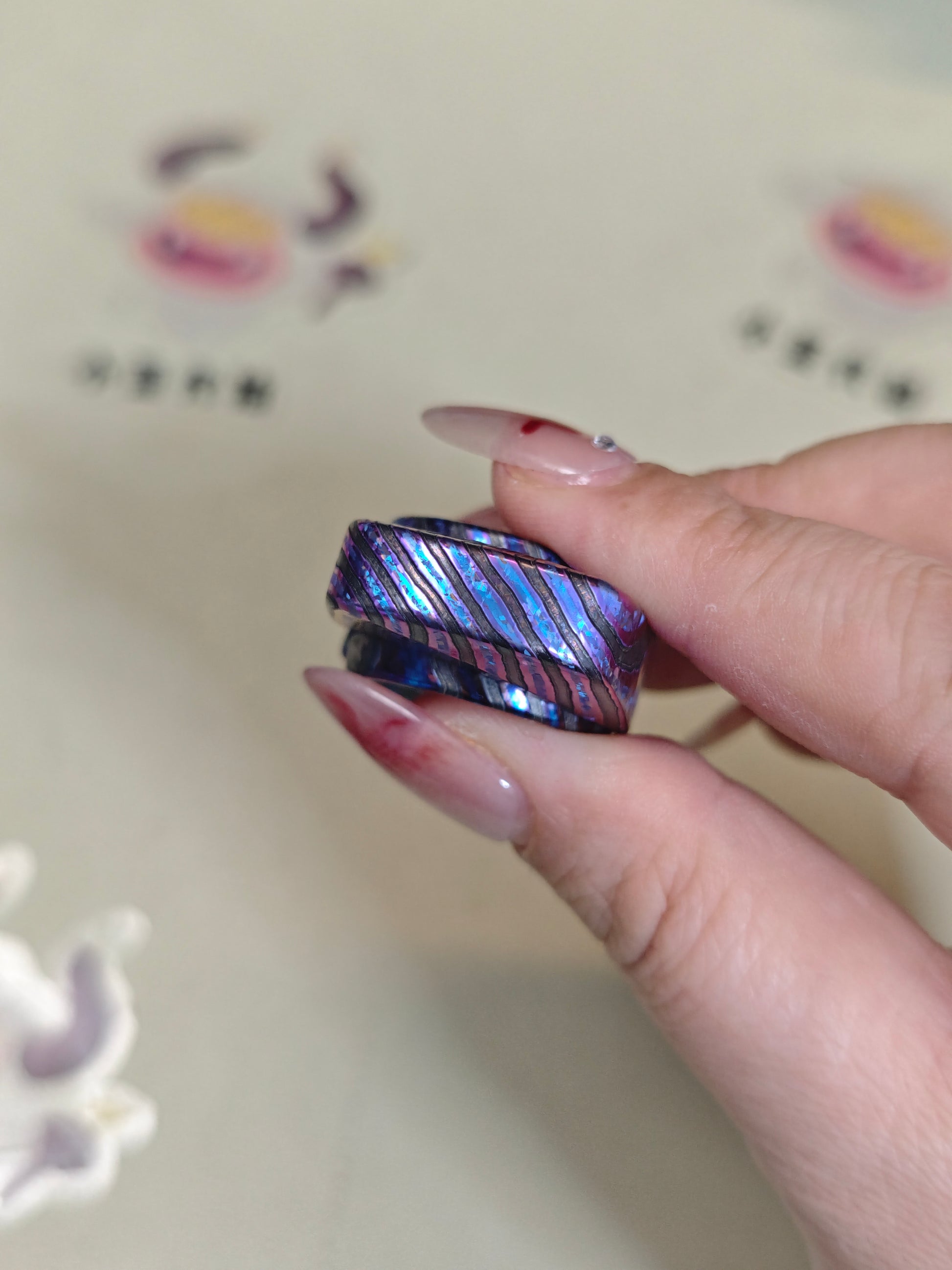 Premium Exquisite Cloud Crystallized Zirconium