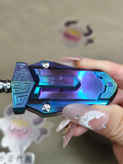 Taia Sword Zirconium Oil Slick
