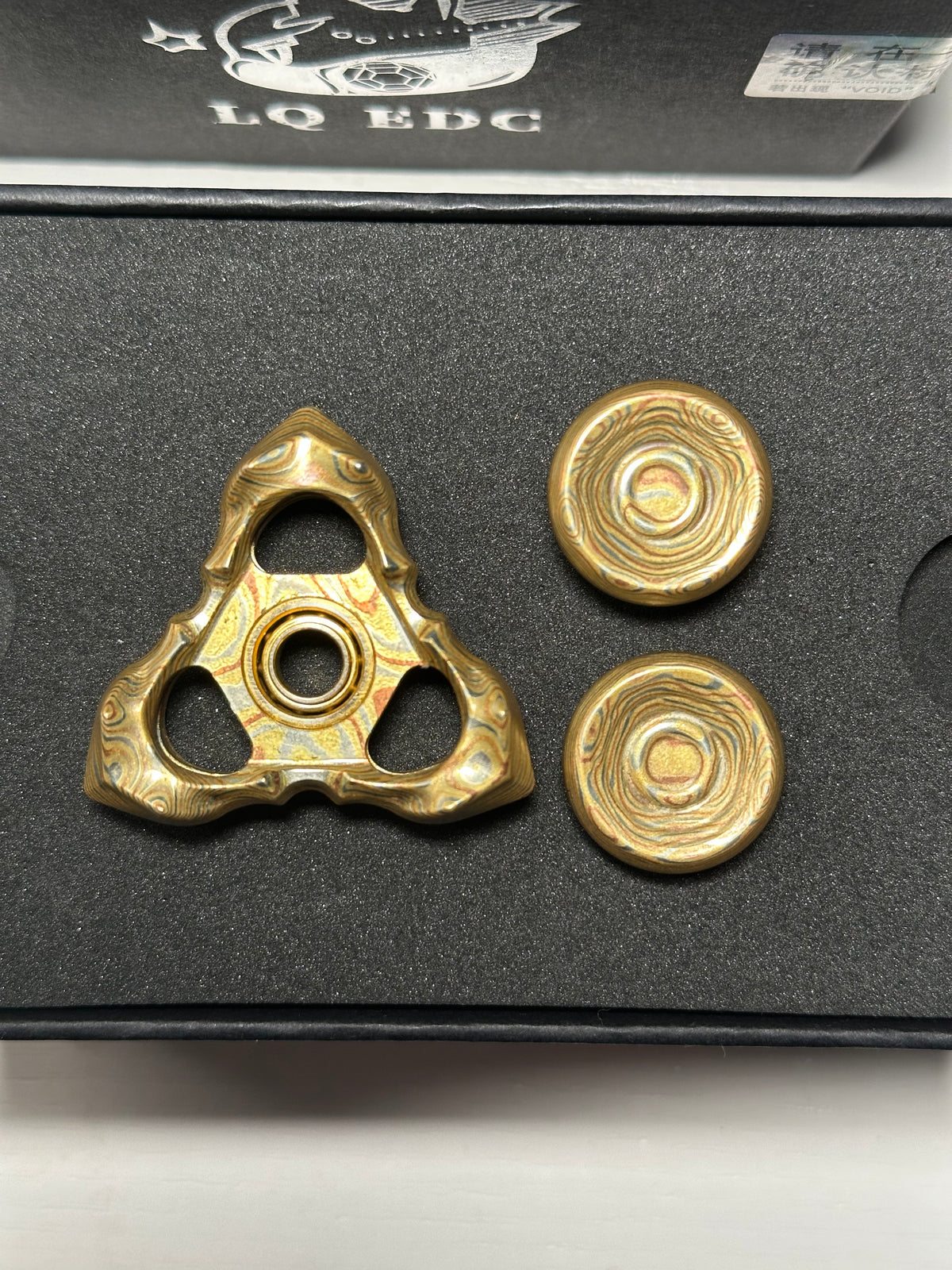 Thorns And Fog Mokume Etched