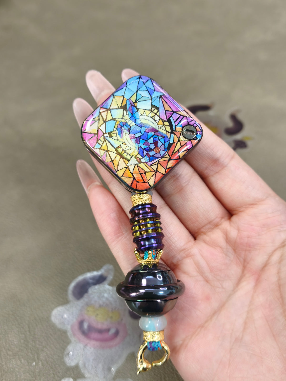 VIP Snap Zirconium Resin-Sealed Oil Slick