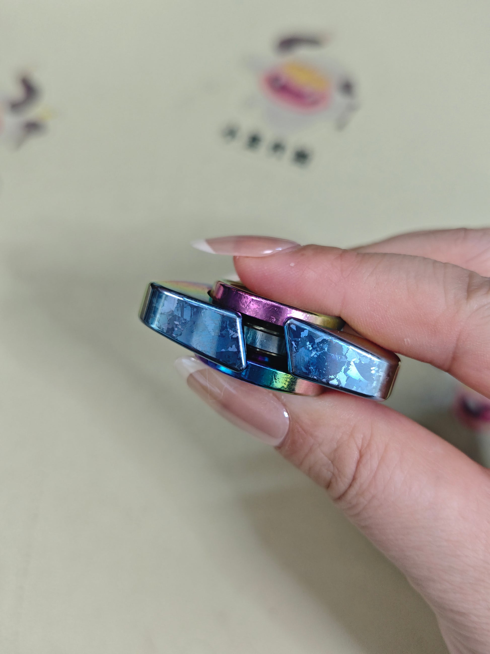 Premium Exquisite Cloud Crystallized Titanium